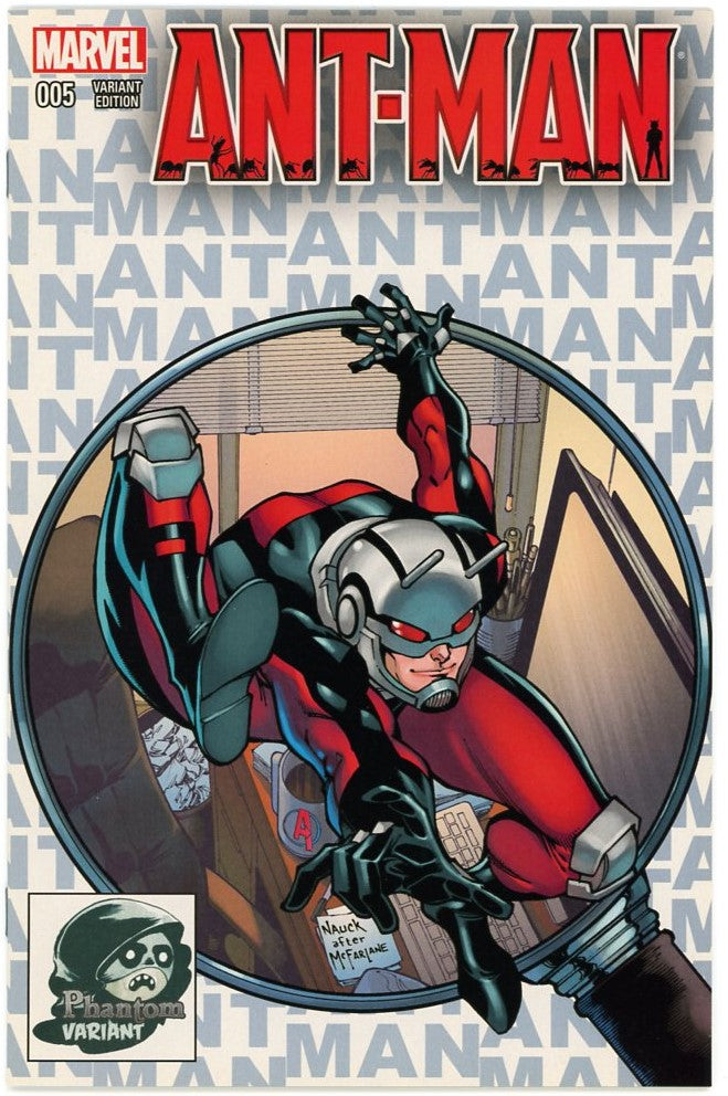 Ant-Man #5 Todd Nauck Exclusive Phantom Homage Variant (Marvel, 2015)