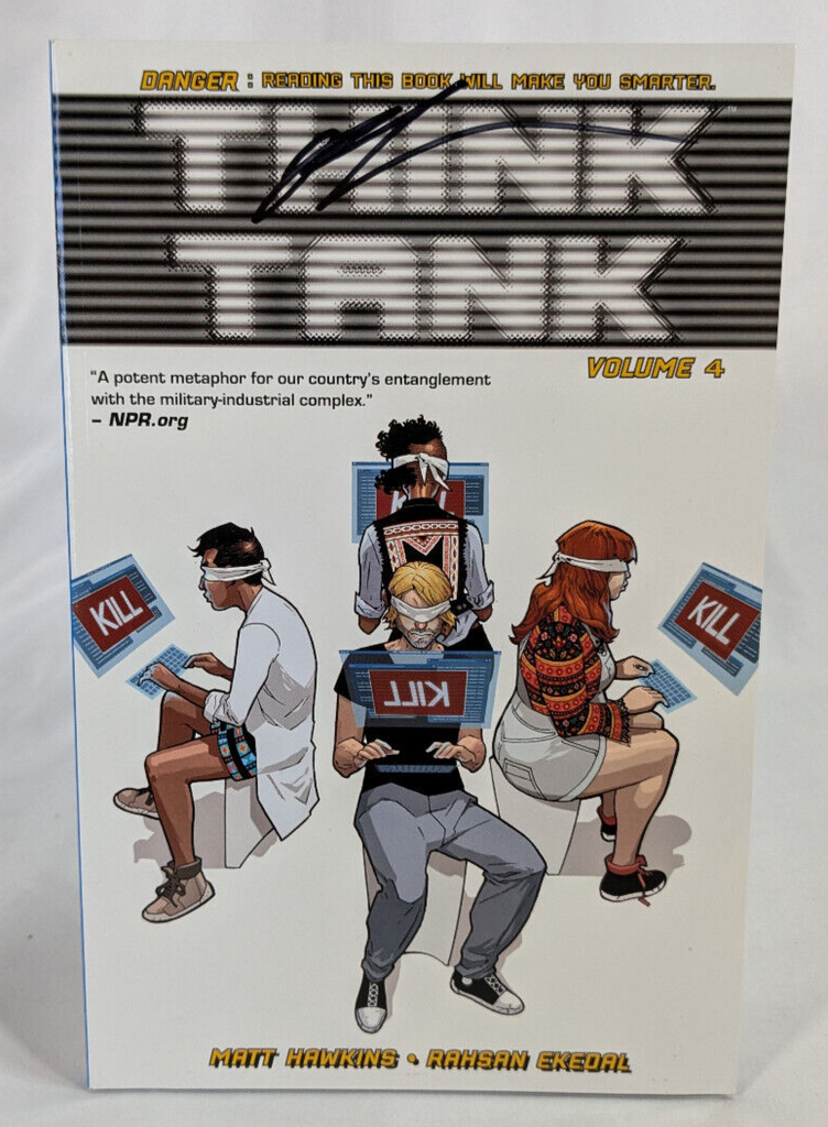 Think Tank Vol 4 TP (Image, 2016) - First Printing - Signed