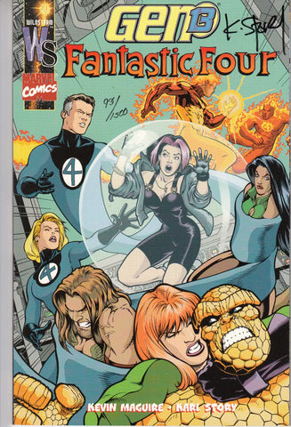 Gen 13 Fantastic Four #1 (Wildstorm, 2001) - Signed