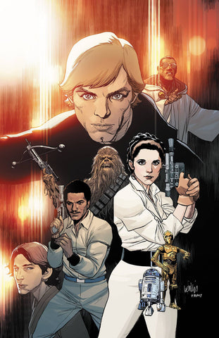 Star Wars #50 1:100 Leinil Yu Virgin Art Variant (Marvel, 2024)