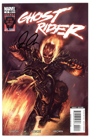 Ghost Rider #20 (Marvel, 2008) - Signed - Jason Aaron
