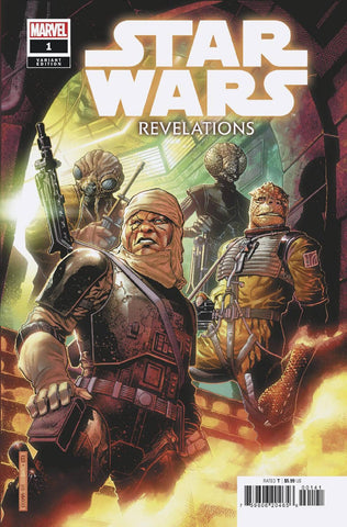 Star Wars Revelations #1 1:50 Jim Cheung Bounty Hunter Variant (Marvel, 2022)