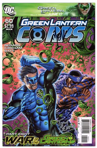 Green Lantern Corps #60 (DC, 2011) - Signed - Tony Bedard - Tyler Kirkham