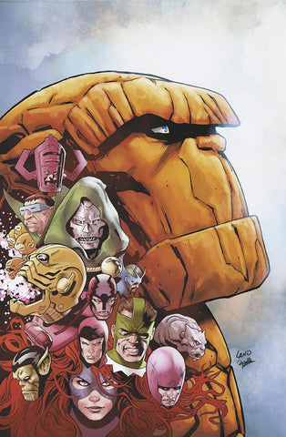 The Thing #1 1:100 Greg Land Virgin Art Variant (Marvel, 2025)