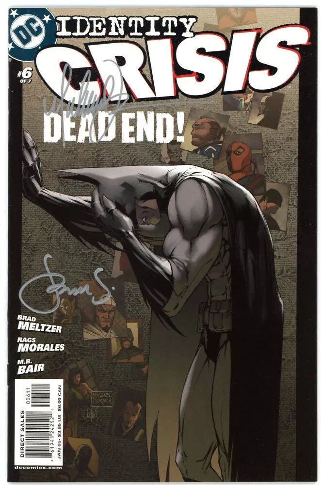 Identity Crisis #6 (DC, 2004) - Signed