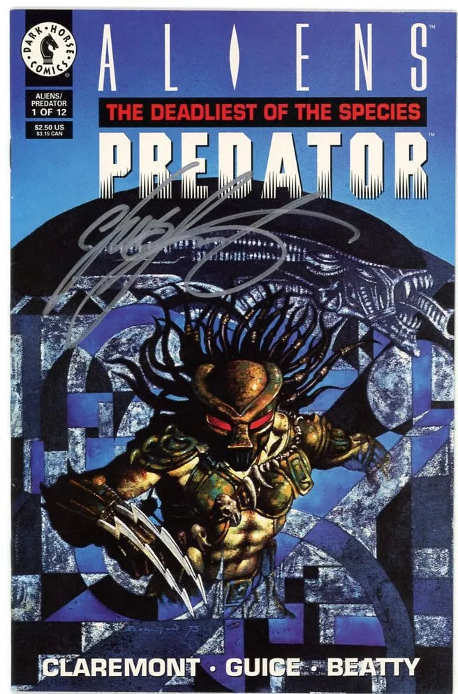 Aliens Predator The Deadliest of the Species #1 (Dark Horse, 1993) - Signed