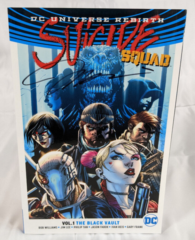 Suicide Squad Vol 1 The Black Vault TP (DC, 2017) - Signed - Jim Lee - COA