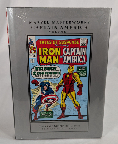 Marvel Masterworks Captain America Vol 1 HC w/DJ (Marvel, 2015) - Sealed