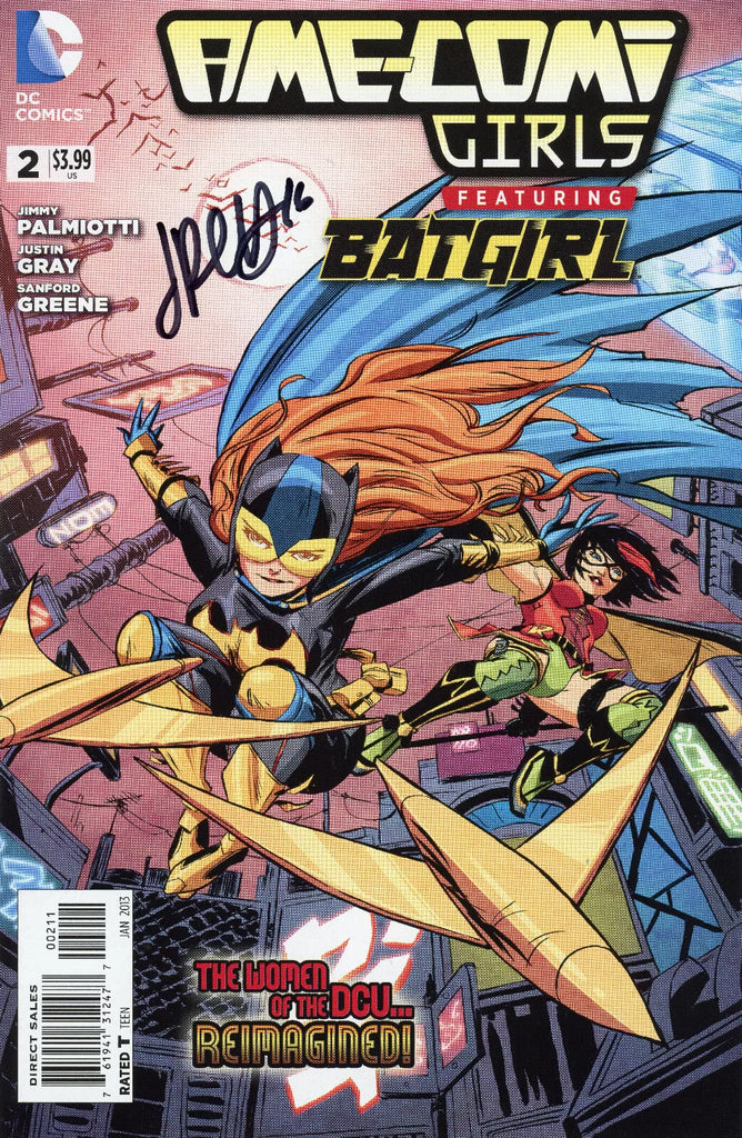 Ame-Comi Girls #2 (DC, 2012) - Signed