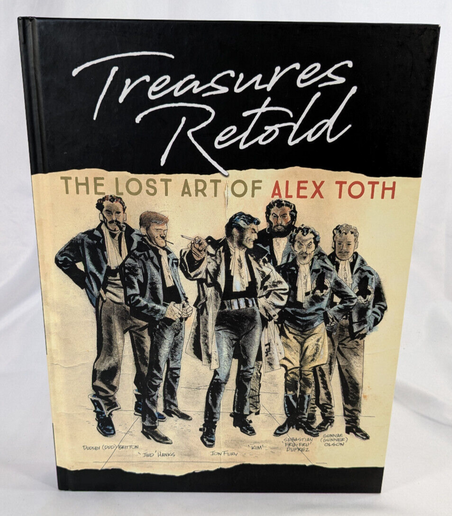 Treasures Retold The Lost Art of Alex Toth HC (IDW, 2019) - First Printing