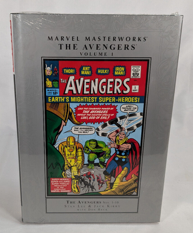 Marvel Masterworks The Avengers Vol 1 HC w/DJ (Marvel, 2015) - Sealed