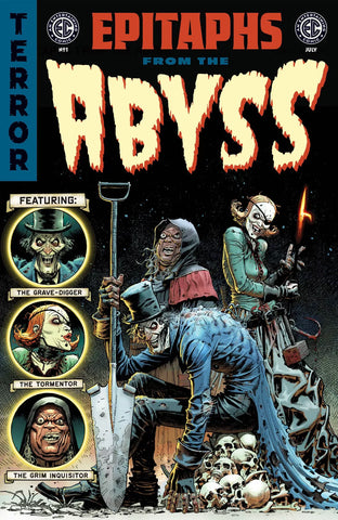 EC Comics Epitaphs From The Abyss #1 1/100 Dustin Weaver Variant (Oni, 2024)