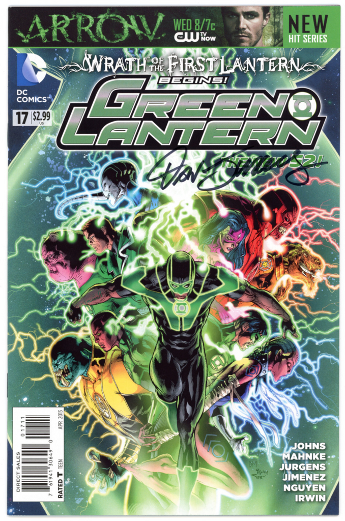 Green Lantern #17 (DC, 2013) - Signed - Dan Jurgens