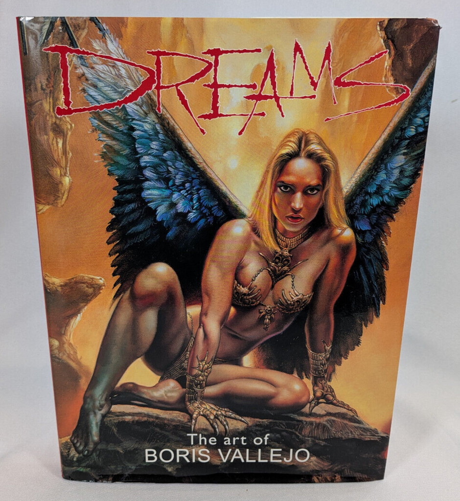 Dreams The Art of Boris Vallejo HC w/DJ (Thunder's Mouth, 1999) - Second Printing - Vintage