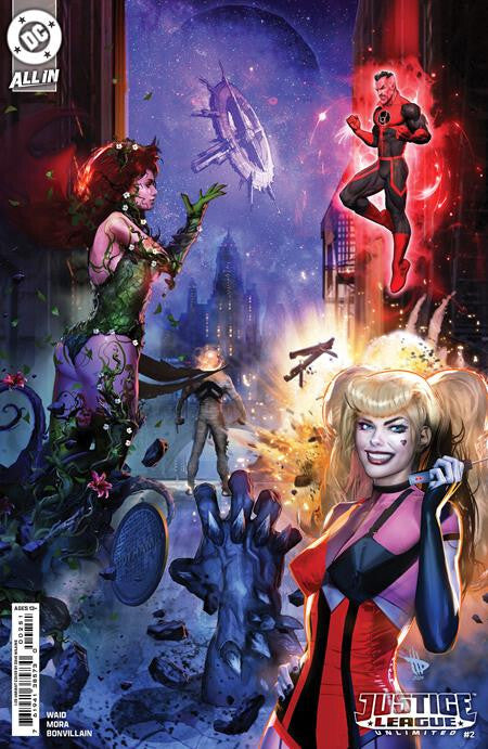 Justice League Unlimited #2 1:25 Dave Wilkins Card Stock Variant (DC, 2024)