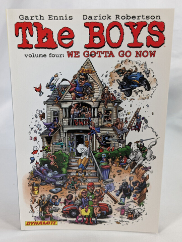 The Boys Vol 4 We Gotta Go Now Signed Edition TP (Dynamite, 2018)