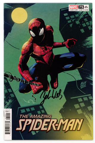 Amazing Spider-Man #75 Alex Ogle Variant (Marvel, 2021) - Signed - COA