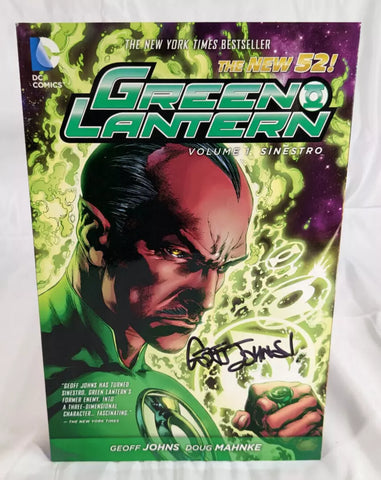 Green Lantern Vol 1 Sinestro TP (DC, 2016) - Signed