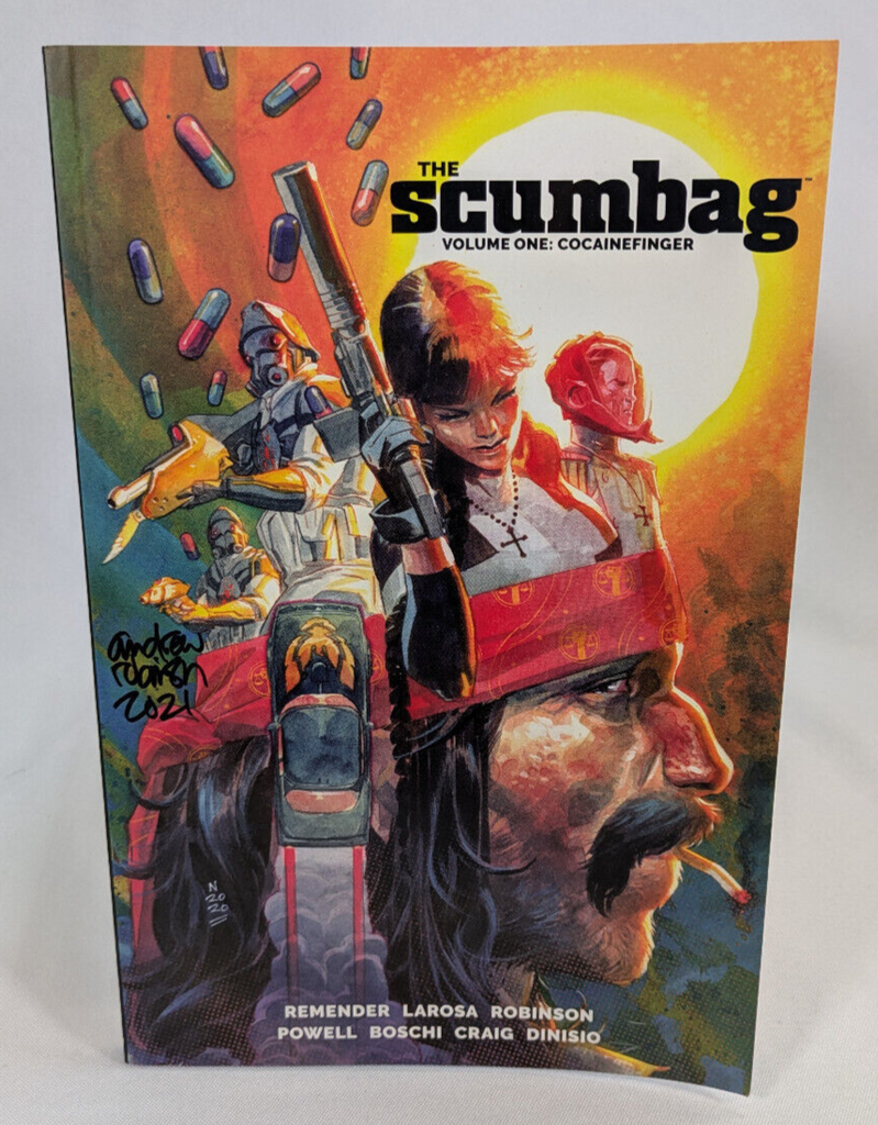 The Scumbag Vol 1 TP (Image, 2021) - Signed - First Printing