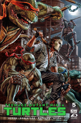 Teenage Mutant Ninja Turtles #5 1:75 Lee Bermejo Variant (IDW, 2024)
