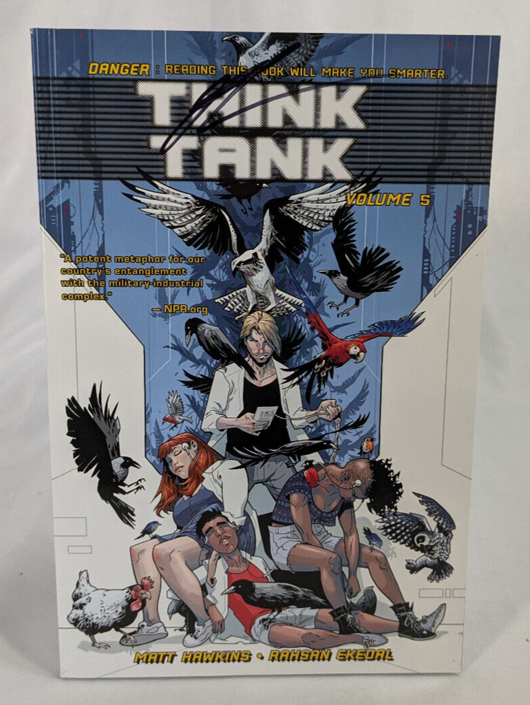 Think Tank Vol 5 TP (Image, 2017) - First Printing - Signed