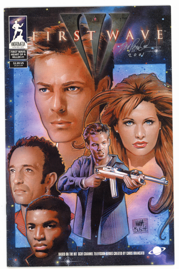 First Wave Heart of a Killer #1 (Andromeda, 2000) - Signed