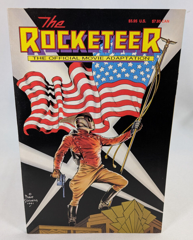 The Rocketeer The Official Movie Adaption TP (Hollywood, 1991) - Vintage