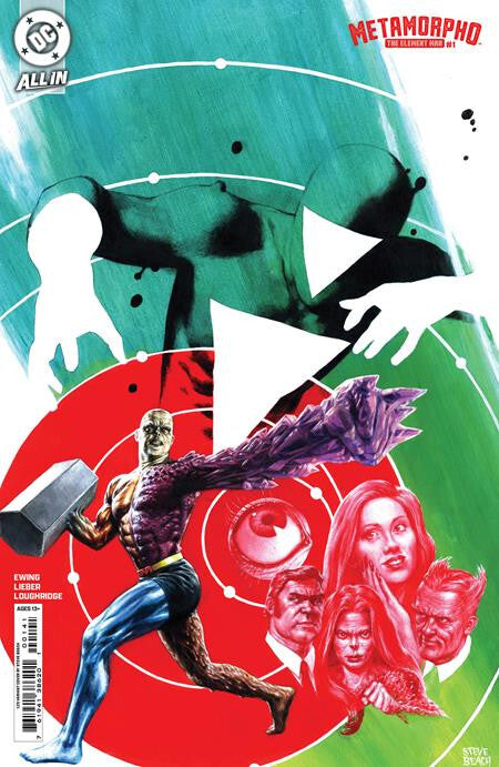 Metamorpho the Element Man #1 1:25 Steve Beach Card Stock Variant (DC, 2024)