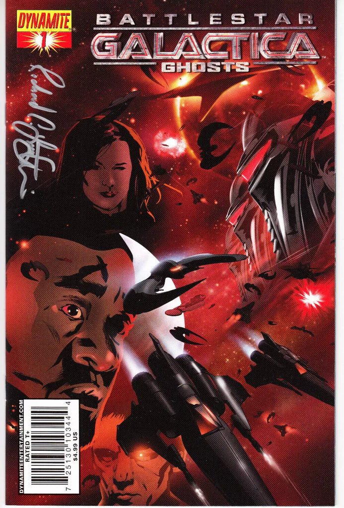 Battlestar Galactica Ghosts #1 (Dynamite, 2008) - Signed