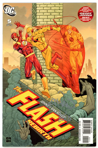 The Flash: Rebirth #5 (DC, 2009) - Signed