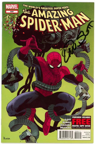 Amazing Spider-Man #699 Paolo Rivera Cover (Marvel, 2012) - Signed