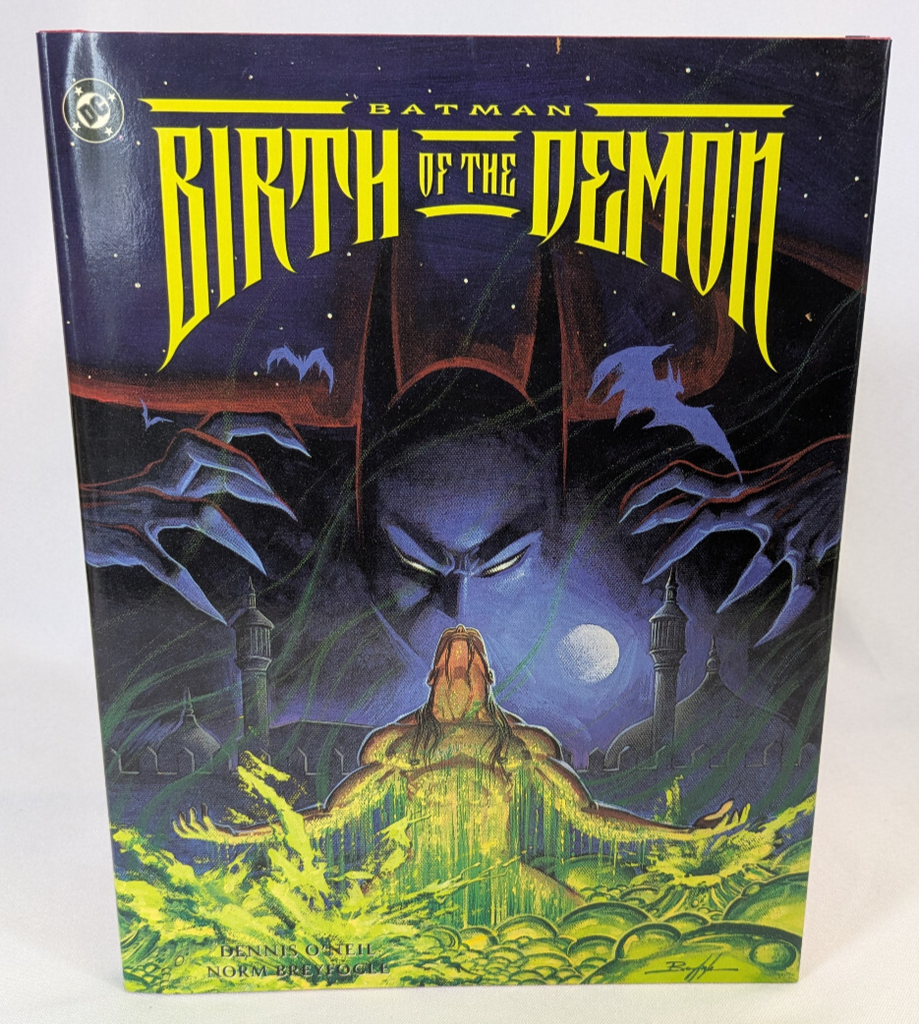Batman: Birth of the Demon HC w/DJ (DC, 1992) - Vintage - First Printing
