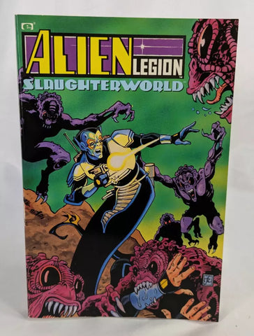 Alien Legion Slaughterworld TP (Marvel, 1991) - Vintage - First Printing