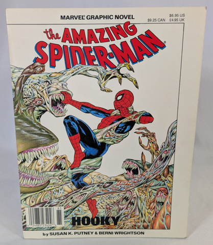 Marvel Graphic Novel #22: The Amazing Spider-Man in Hooky TP (Marvel, 1986) - Vintage - Third Printing