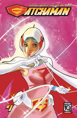 Gatchaman #1 1/10 Francine Delgado Jun the Swan Variant (Mad Cave, 2022)