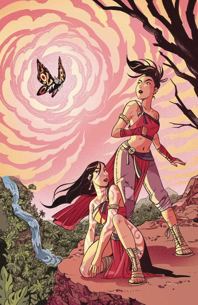 Mothra Queen of the Monsters #2 1:25 Nicole Goux Virgin Art Variant (IDW, 2025)