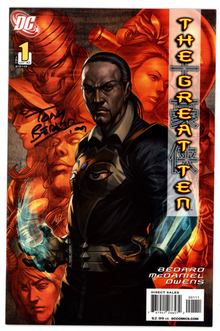 The Great Ten #1 (DC, 2009) - Signed - Tony Bedard