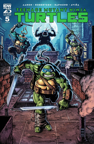 Teenage Mutant Ninja Turtles #5 1:50 Darick Robertson Variant (IDW, 2024)