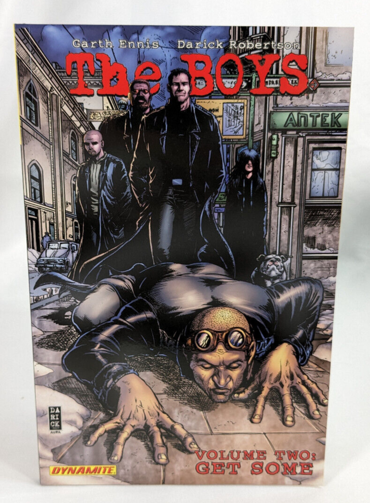 The Boys Vol 2 Get Some Signed Edition TP (Dynamite, 2018)