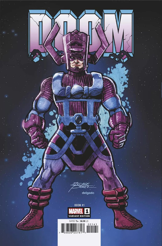 Doom #1 George Perez Galactus Variant (Marvel, 2024) - First Printing