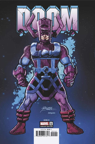 Doom #1 George Perez Galactus Variant (Marvel, 2024) - First Printing