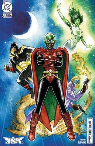 JSA #1 1:50 John K. Snyder III Card Stock Variant (DC, 2024)
