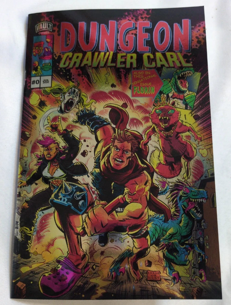 Dungeon Crawler Carl #0 Aaron Conley Coliseum of Comics Exclusive Homage Foil Variant (Vault, 2026) - 1 of 500