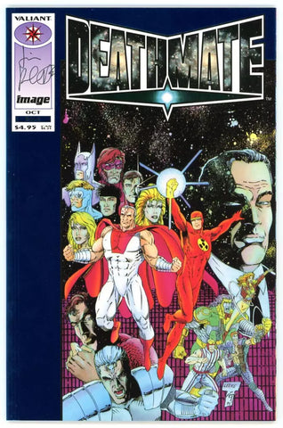 Deathmate Blue (Image/Valiant, 1993) - Signed - Vintage - Jimmy Palmiotti