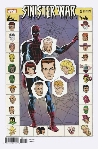 Sinister War #1 1:100 Steve Ditko Hidden Gem Variant (Marvel, 2021)