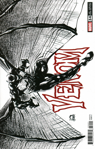 Venom #34 1:100 Ryan Stegman Sketch Variant (Marvel, 2021)