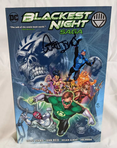 Blackest Night Saga TP (DC, 2021) - Signed - COA