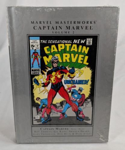 Marvel Masterworks Captain Marvel Vol 2 HC w/DJ (Marvel, 2007) - Sealed