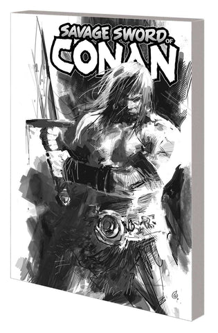 Savage Sword Of Conan TP Vol 01 Cult Of Koga Thun B&W Dm Var