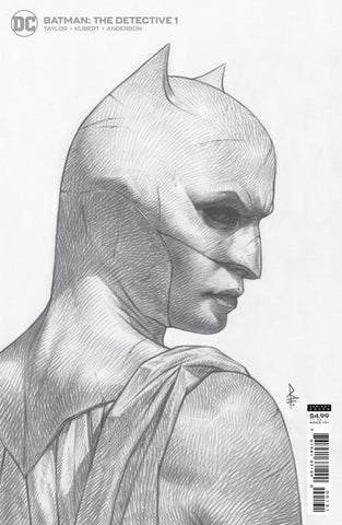 Batman: The Detective #1 1/25 Riccardo Federici Cardstock Sketch Variant